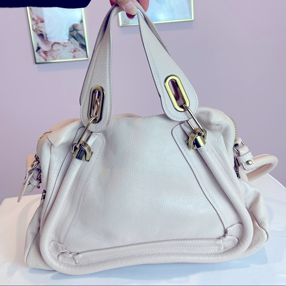 Chloe Paraty Handle Bag Nude Pink